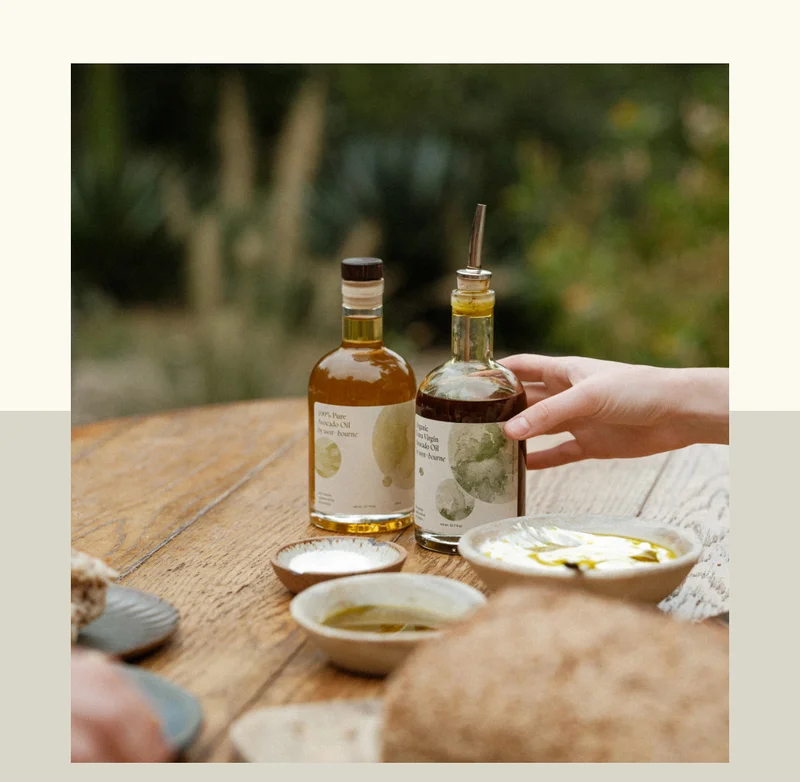 Avocado oil set image