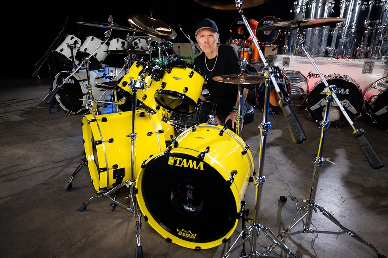 Lars Ulrich 40th Anniversary Signature Drum Kit