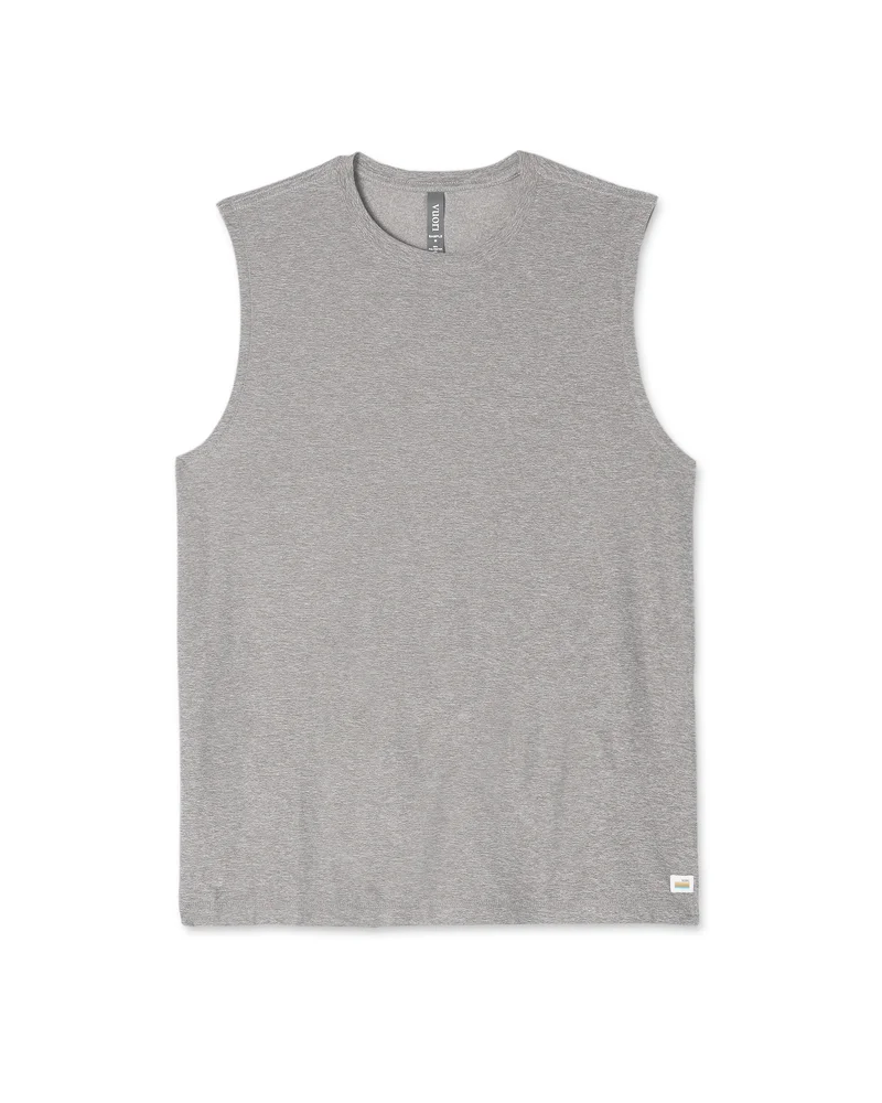 Image of Strato Muscle Tee | Heather Grey