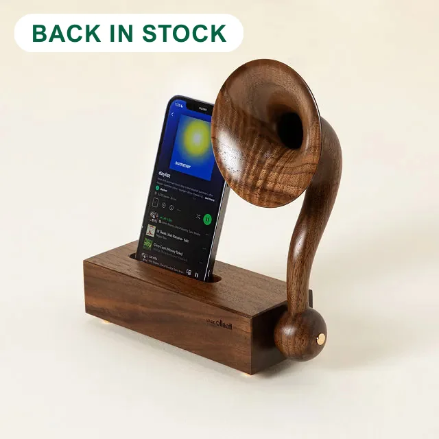 Acoustic Gramophone Amplifying Speaker