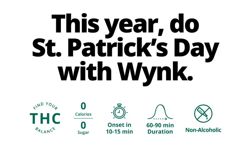 This year, do St. Patrick's Day with Wynk.