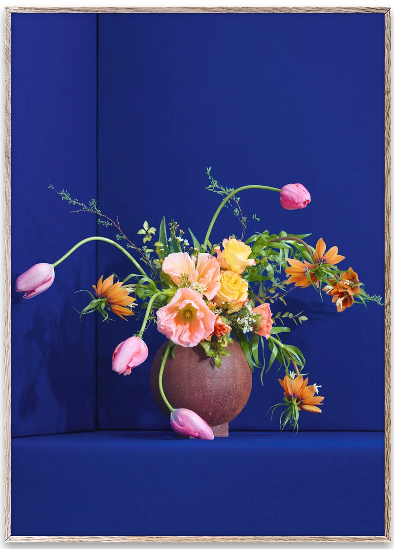 Blomst 01 - Blue by Uffe Buchard