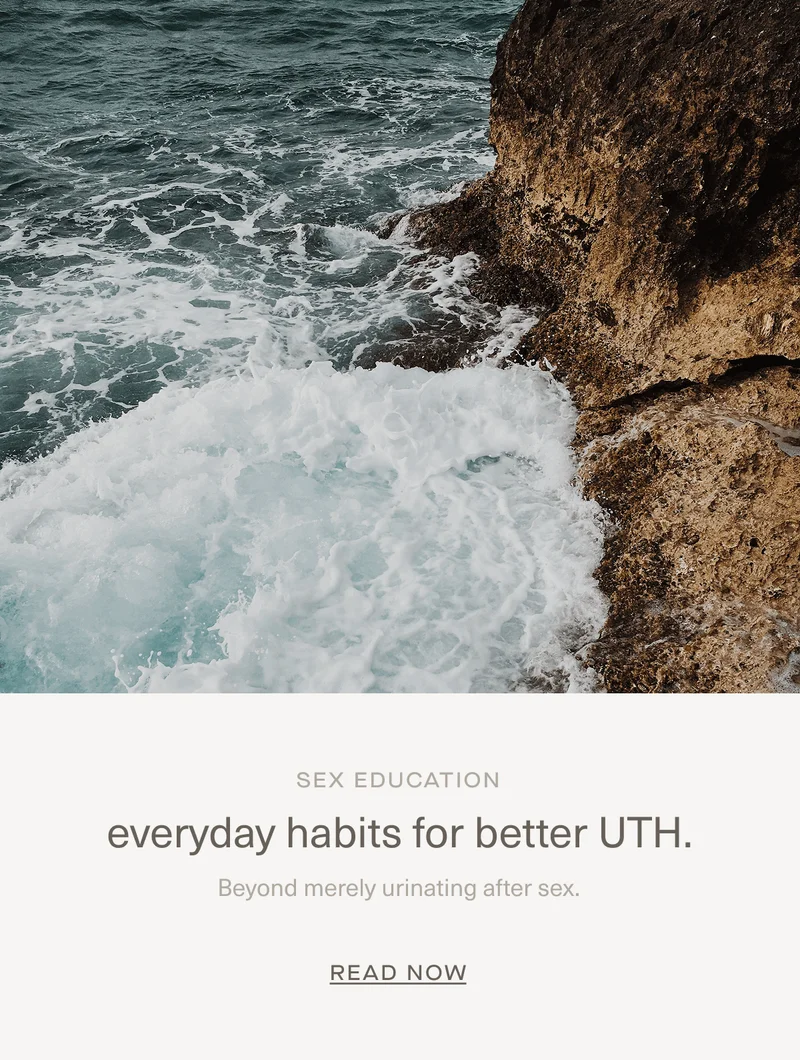 Sex Education | everyday habits for better UTH. | Beyond merely urinating after sex. | Read Now