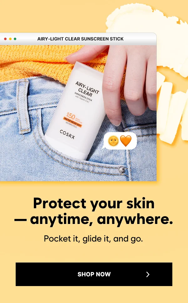 Protect your skin-anytime, anywhere.