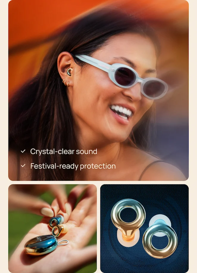 Crystal-clear sound, Festival-ready protection - Loop x Coachella Experience