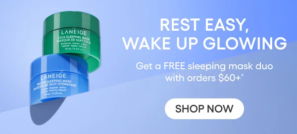 wake up glowing with sleeping masks