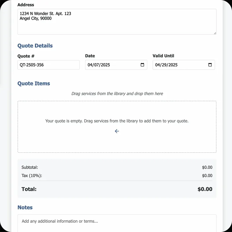 quote generator tool
