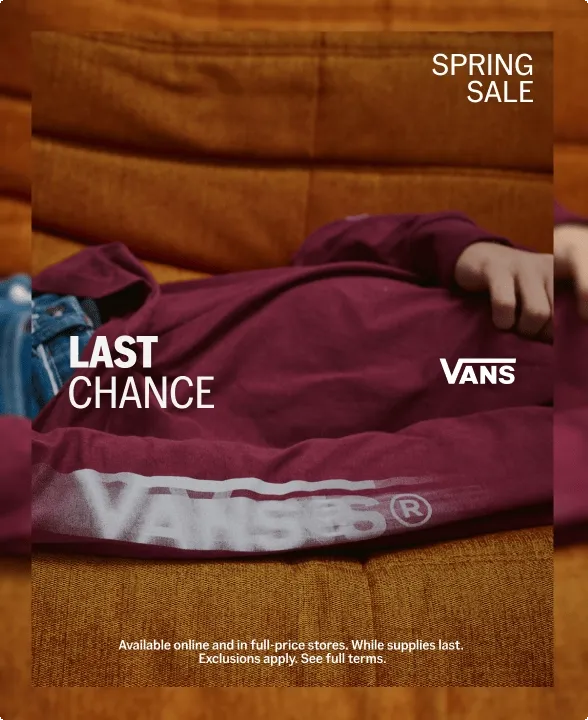 LAST CHANCE SPRING SALE