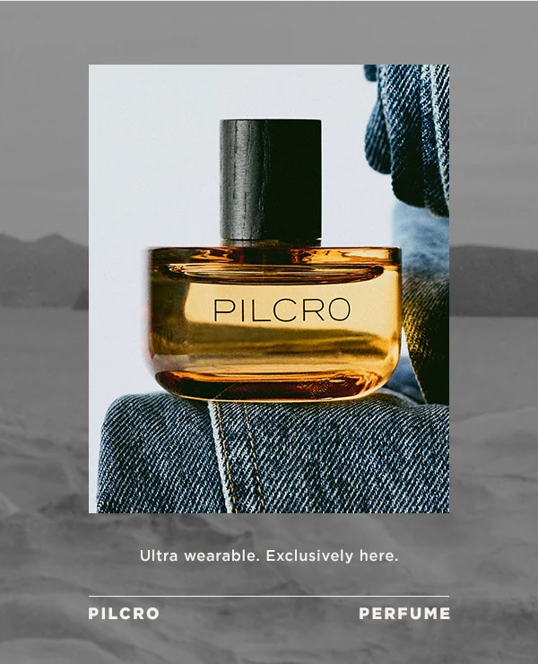 ultra wearable. exclusively here. pilcro perfume