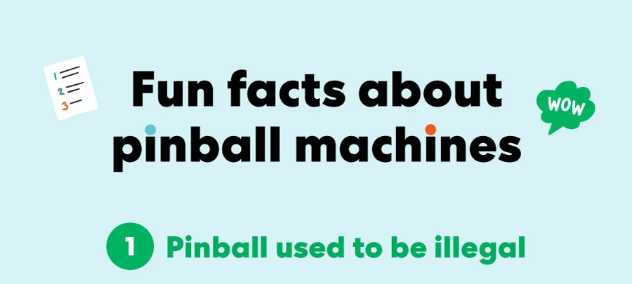 Fun facts about pinball machines
