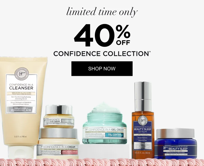 40% off Confidence Collection