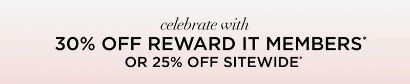 30% Off Reward IT Members