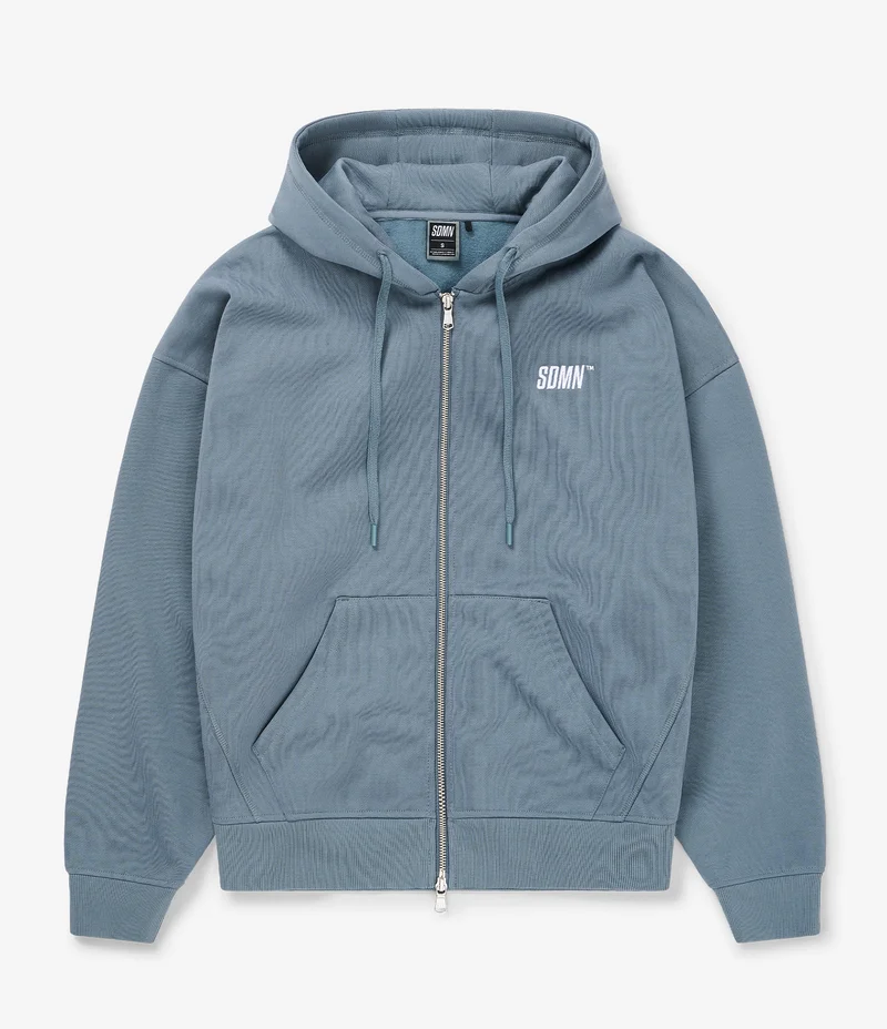 Product image of the SDMN™ Zip Hoodie in Deep Teal