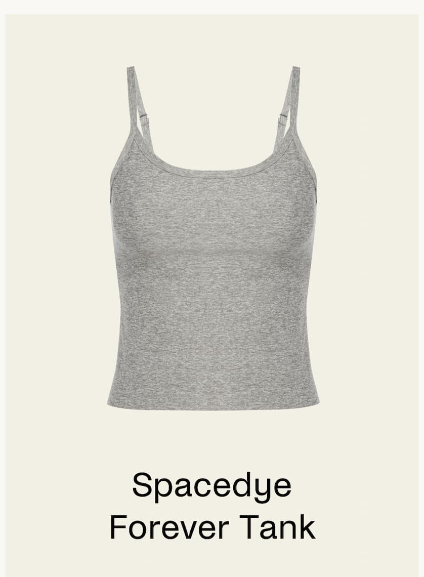 Spacedye Forever Tank in Silver Mist