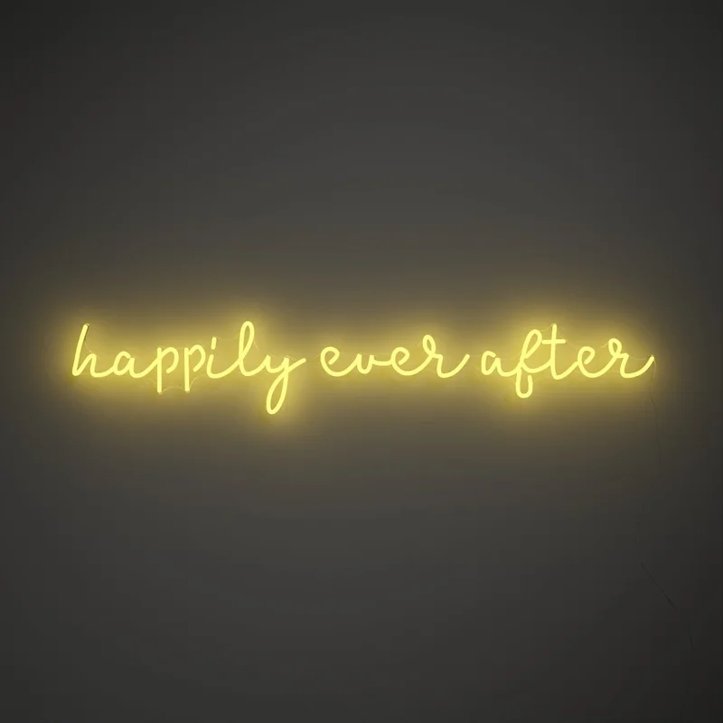 Image of Happily Ever After - LED neon sign