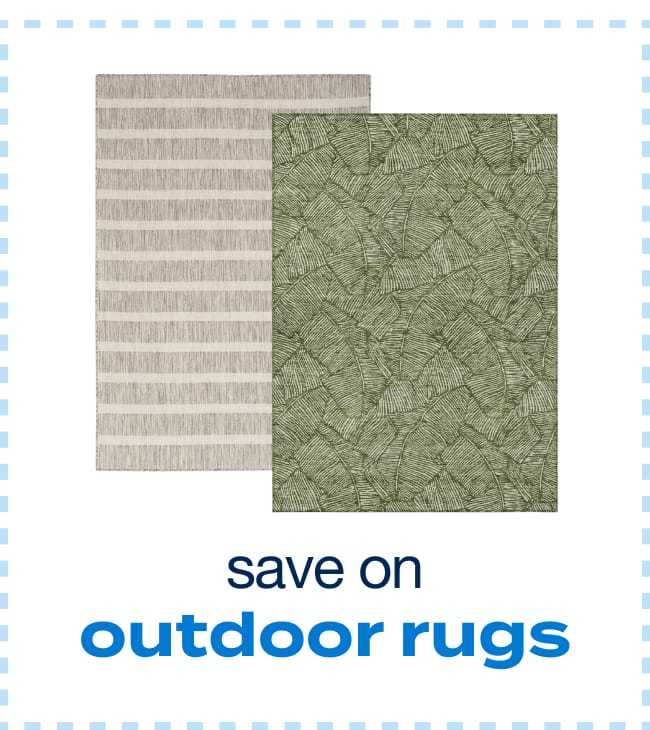 Outdoor rugs