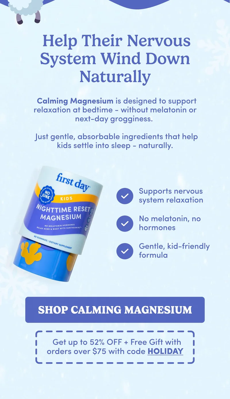 Help Their Nervous System Wind Down Naturally