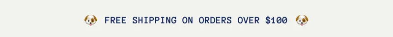 Free shipping on orders over $100