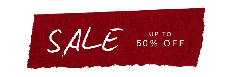 SALE UP TO 50% OFF