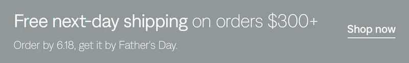 Free next-day shipping on orders $300+