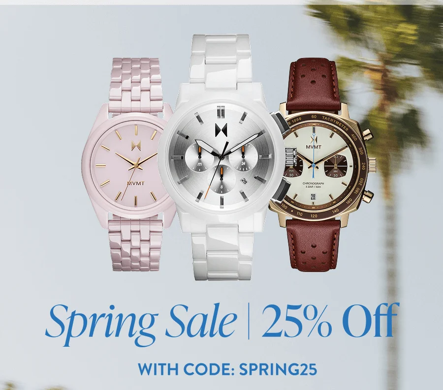 Spring Sale 25%