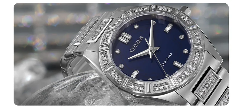 Women's Silhouette Crystal watch