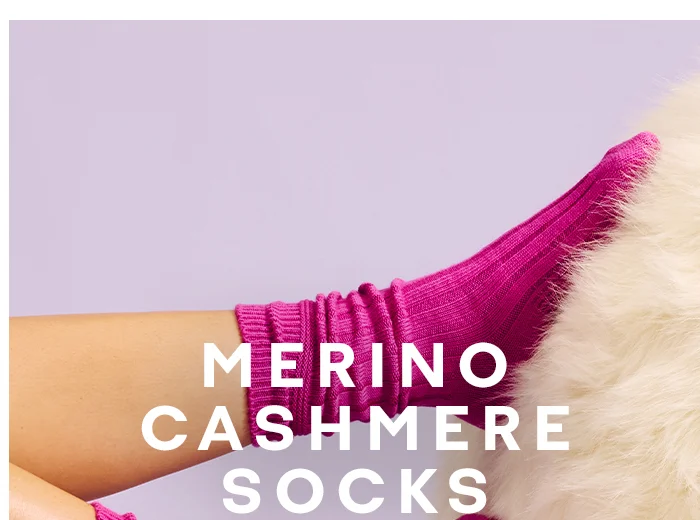 MERINO CASHMERE SOCKS