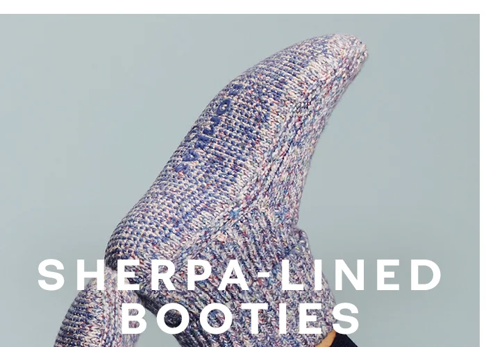 SHERPA-LINED BOOTIES