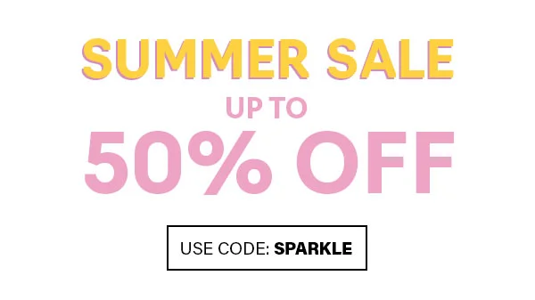 Summer Sale Up To 50% Off