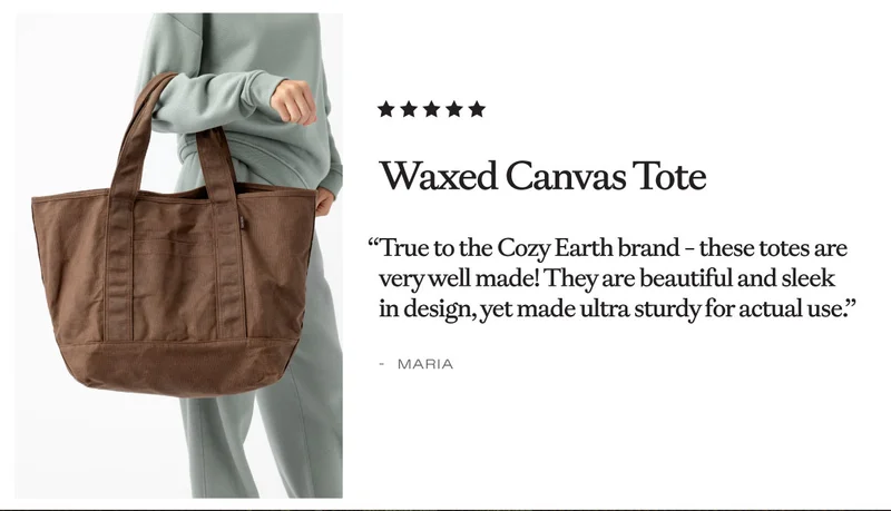 Waxed Canvas Tote - Shop Now Waxed Canvas Tote - Shop Now