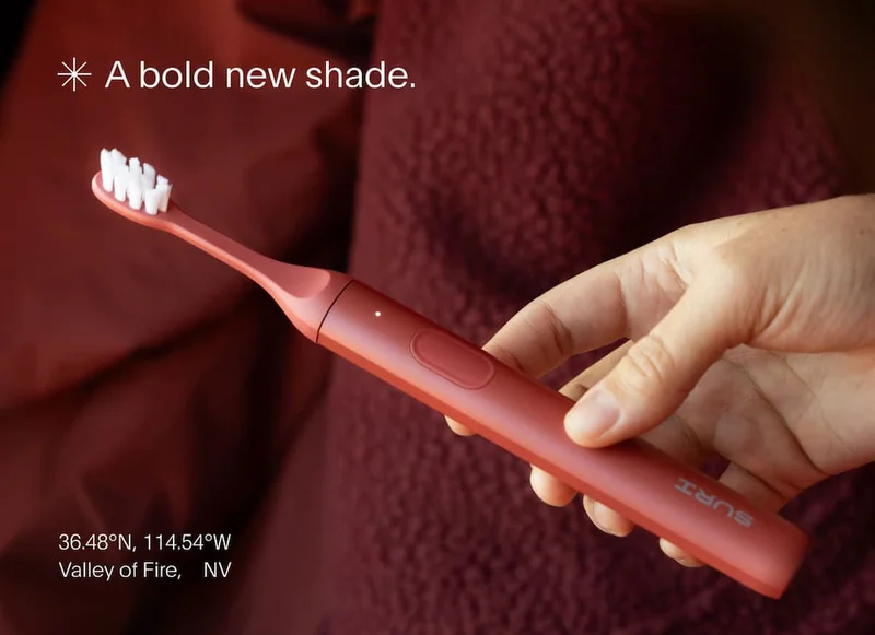 A bold new shade.