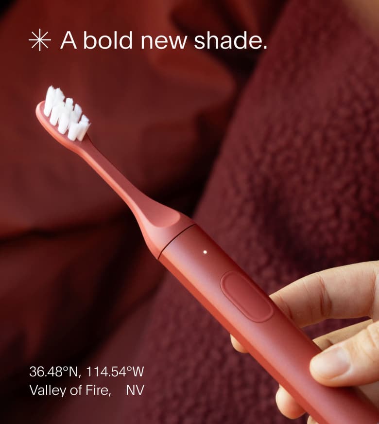 A bold new shade.