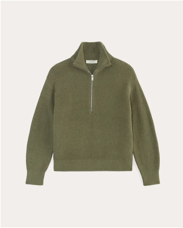 [Image] The Half-Zip in Everyday Cotton | Kalamata