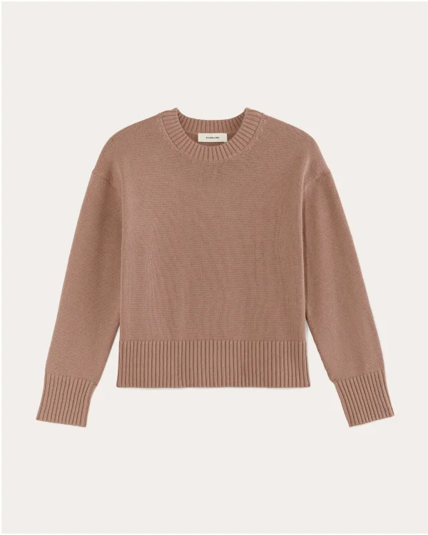 [Image] The Boxy Sweater in Everyday Cotton | Rose Dusk