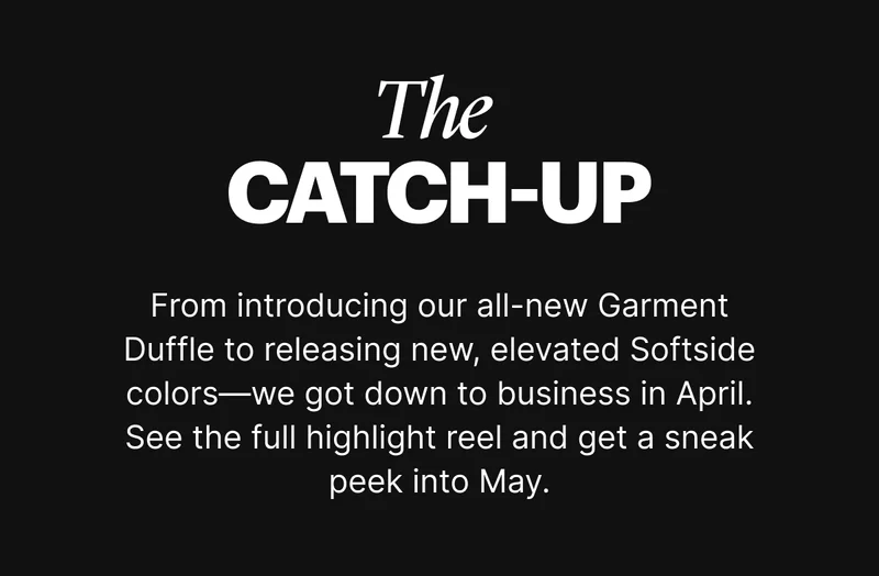 The Catch Up