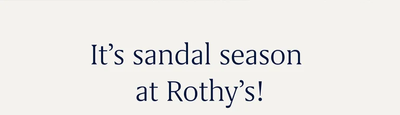 It’s sandal season at Rothy’s!