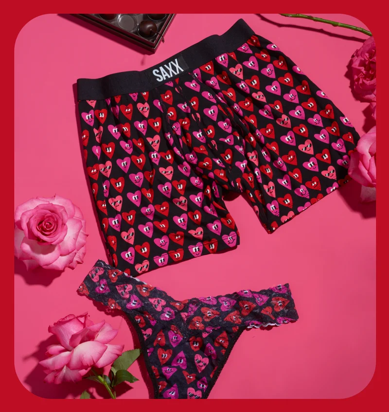 Exclusive Valentine's Day prints.