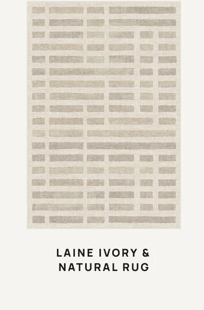 Laine Ivory & Natural Rug