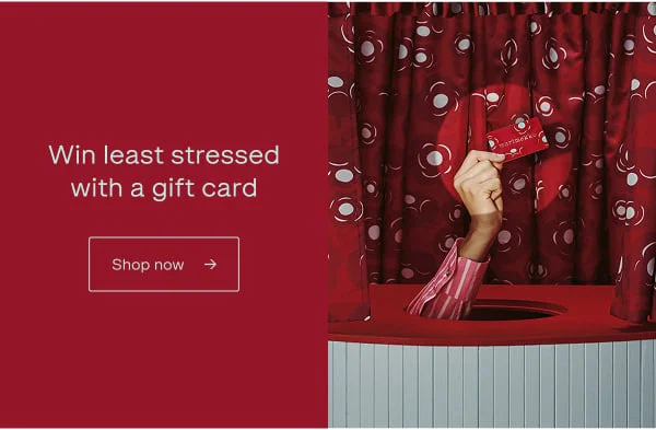 Win least stressed with a gift card