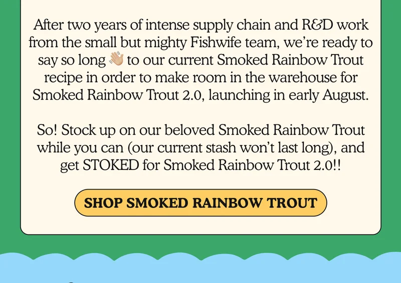 smoked rainbow trout