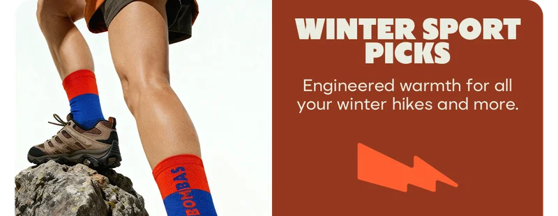 WINTER SPORT PICKS | Engineered warmth for all your winter hikes and more.