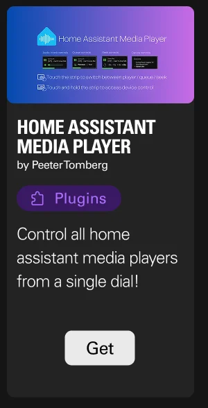 Home Assistant Media Player&nbsp;by Peeter Tomberg