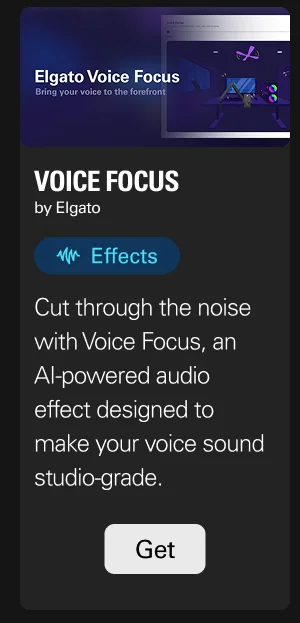 Elgato Voice Focus&nbsp;by Elgato