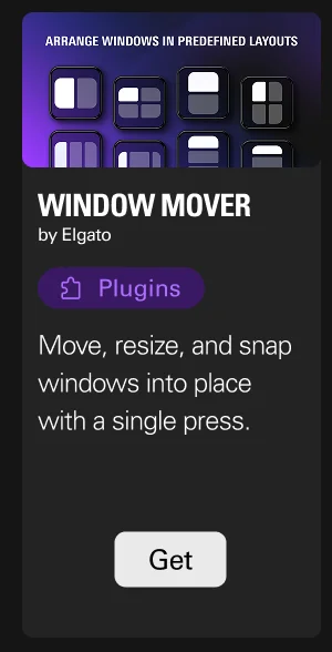 Window Mover&nbsp;by Elgato