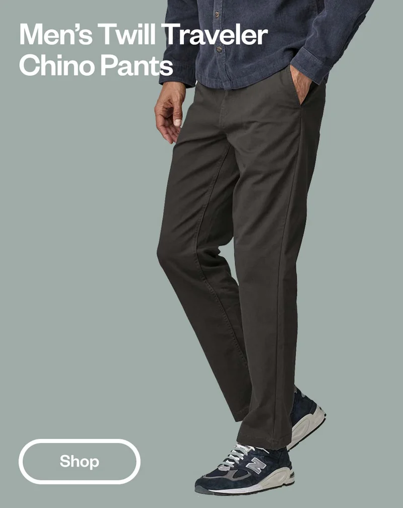 Men’s Twill Traveler Chino Pants