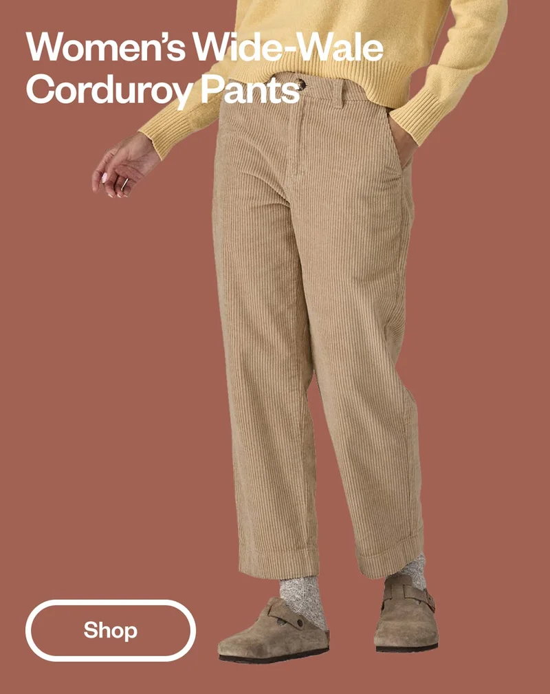 Women’s Wide-Wale Corduroy Pants