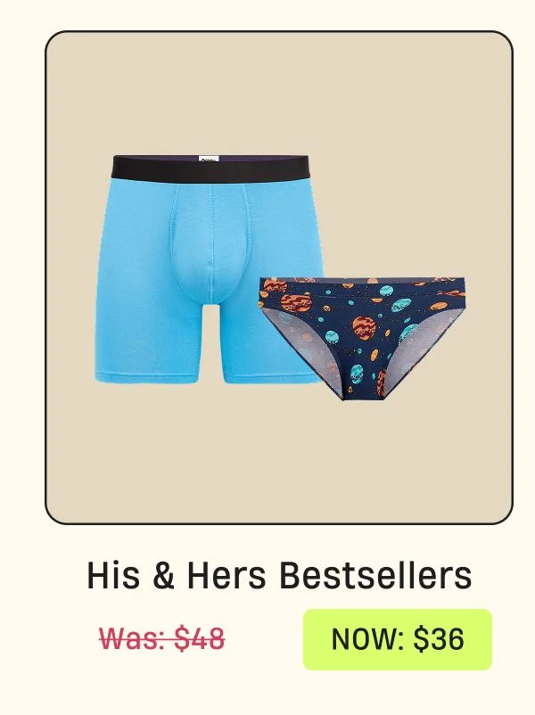 His & Hers bestsellers