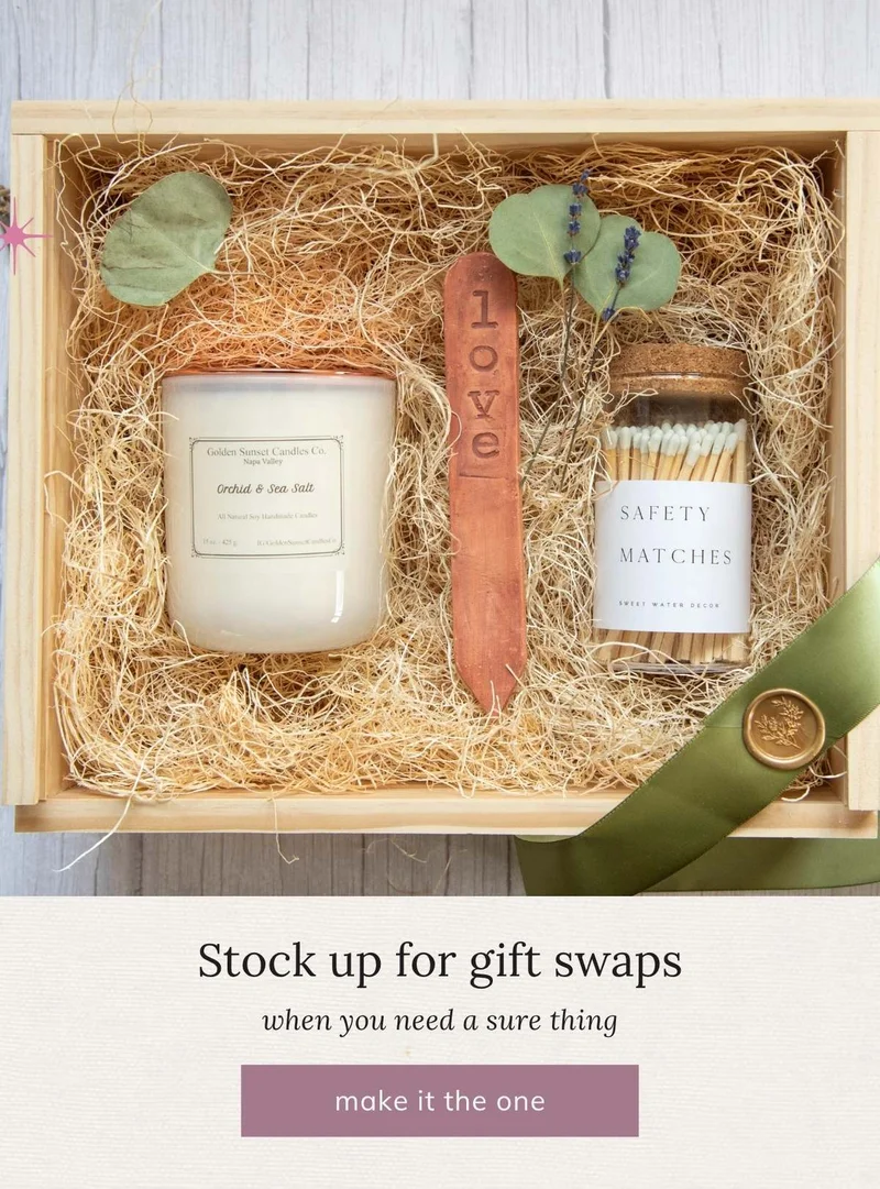 Shop Gift Swap Ideas, White Elephant, Secret Santa