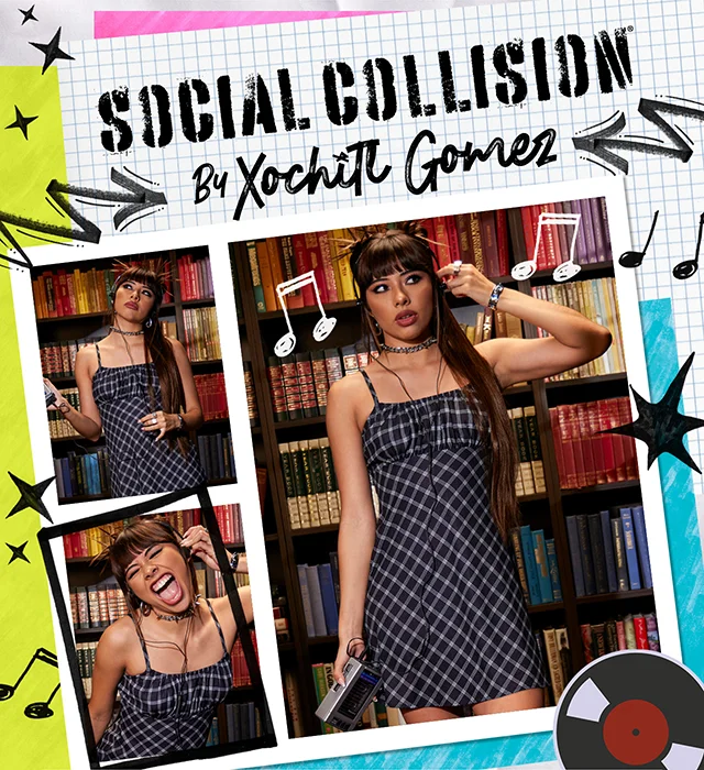 Social Collision by Xochitl Gomez Shop Now