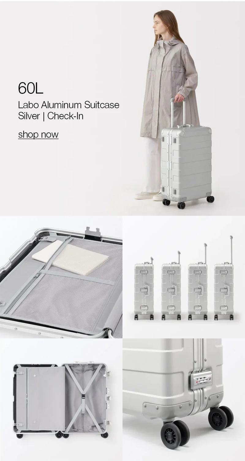 Shop MUJI Labo 60L | Check-In Suitcases